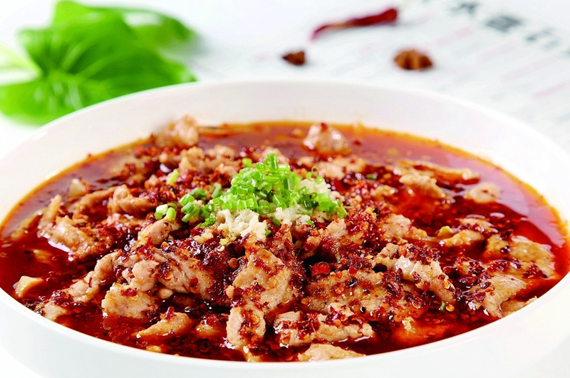 Boiled Spicy Pork Slices