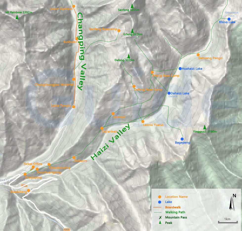 Mt. Siguniang - Haizi Valley